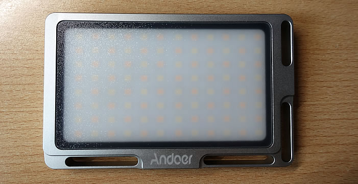 レビュー】色温度と明るさを変更できる Andoer製 LED ビデオライト を購入。 | エンジニアの何でもメモ帳